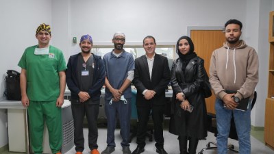 جانب من الزيارة