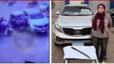 اعتداء سيدة على سائق "توك توك" بشبين الكوم
