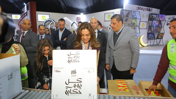 وزيرة التنمية المحلية تتفقد مبادرة «المنفذ» 