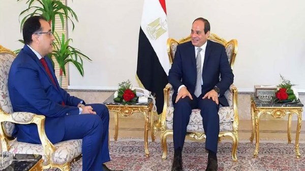 رئيس الوزراء والرئيس السيسي
