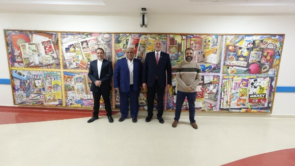 حسين أبو العطا في مستشفى الناس