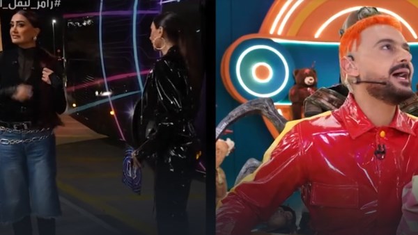 إصابة غادة عبدالرازق في حلقة رامز ليفل الوحش