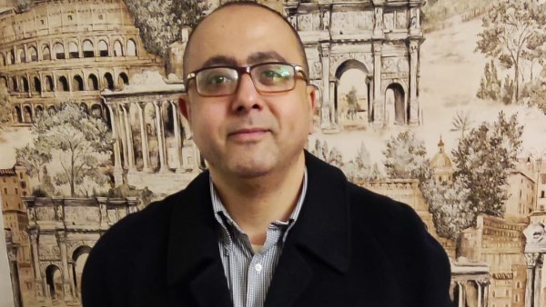 هيثم عبد الباسط رئيس شعبة القصابين