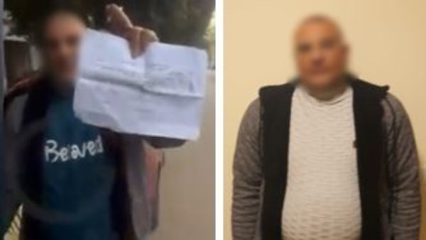 سقوط منادي سيارات قصر النيل