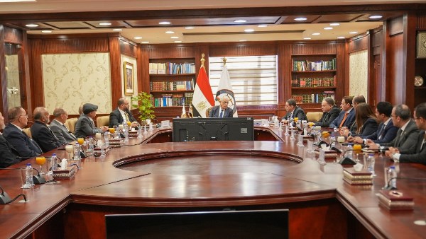 النائب العام يستقبل وفد النيابة العامة الليبية 