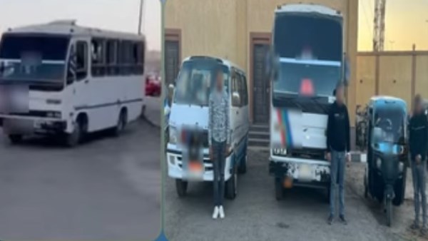ضبط 3 قائدي مركبات يسيرون عكس الاتجاه بأحد الطرق السريعة بالقاهرة