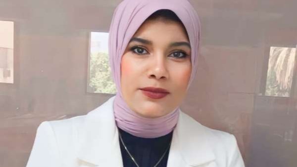 الدكتورة منار غانم، عضو المركز الإعلامي بالهيئة العامة للأرصاد الجوية