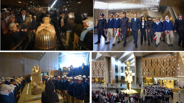 الداخلية تنظم الملتقى التاسع لمبادرة «جيل جديد» بالمتحف المصري الكبير والأهرامات