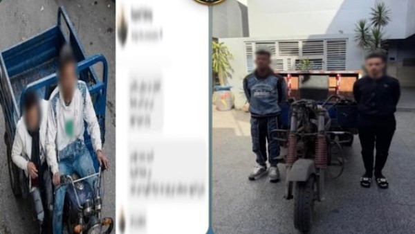 ضبط شخصين سرقا "تروسيكل" بالغربية 