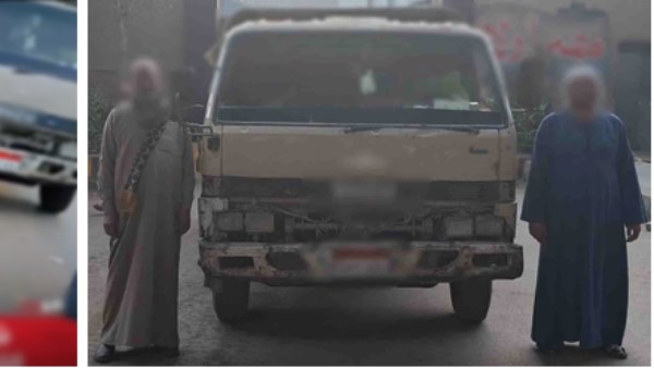 ضبط مشرف وسائق شركة نظافة