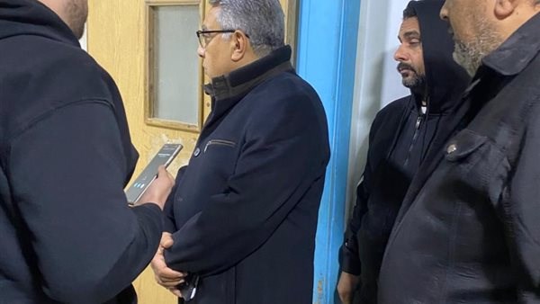 جانب من زيارة المحافظ المفاجئة 