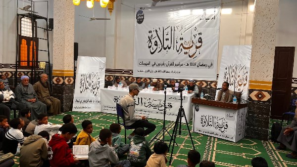 انطلاق مسابقه قرية التلاوة بنجع المهيدات بالاقصر 