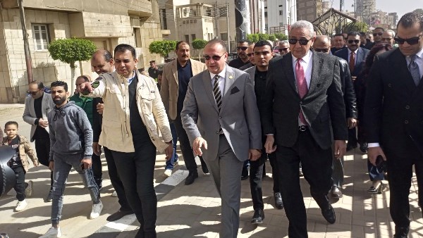 جانب من افتتاح محافظ الغربية كورنيش النيل بكفر الزيات 