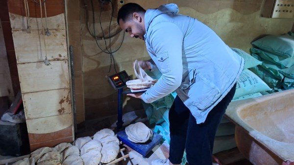 حمله تفتيشية على عدد من المخابز 