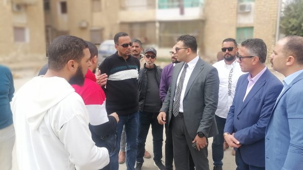 نائب المحافظ في جولة تفقدية لمتابعة أعمال النظافة 