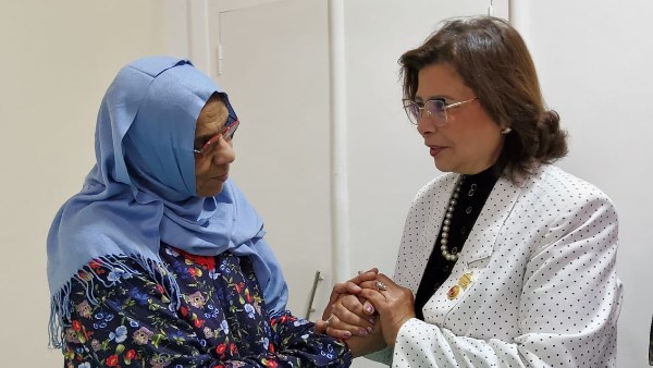 خلال الزيارة 