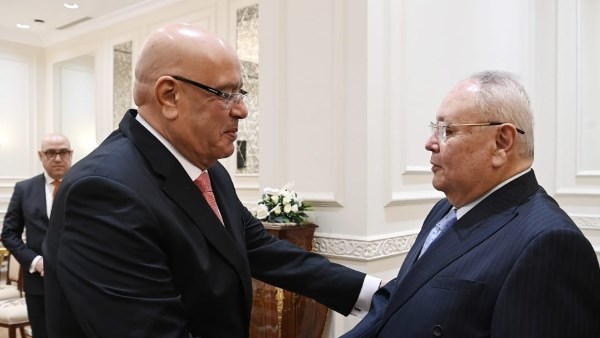 المستشار هشام بدوي رئيس مجلس النواب يستقبل رئيس مجلس الدولة