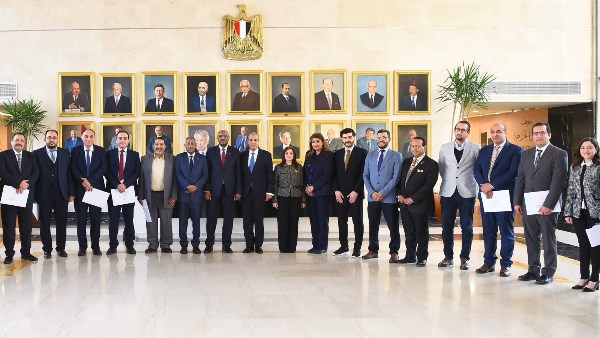 وزير الخارجية يشهد تكريم قافلة طبية بحضور نظيره السوداني  