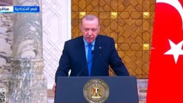 الرئيس أردوغان: هدفنا رفع التبادل التجارى مع مصر لـ15 مليار دولار