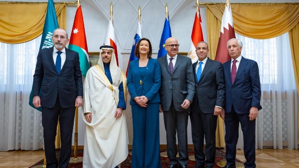 وزراء خارجية 4 دول عربية يعقدون مباحثات مع نائبة رئيس الوزراء السلوفينية