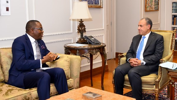 وزير الخارجية يستقبل رئيس لجنة العشرة الافريقية لإصلاح مجلس الأمن 