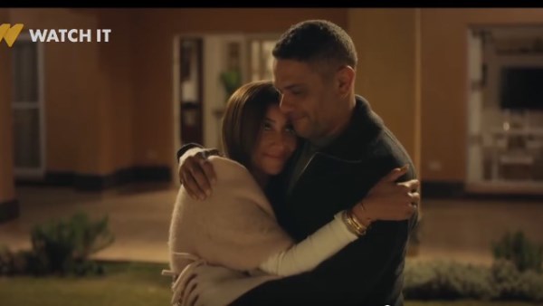 مشهدًا رومانسيًا بين آسر ياسين ودينا الشربيني