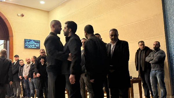 عزاء شقيق الفنانة زينة