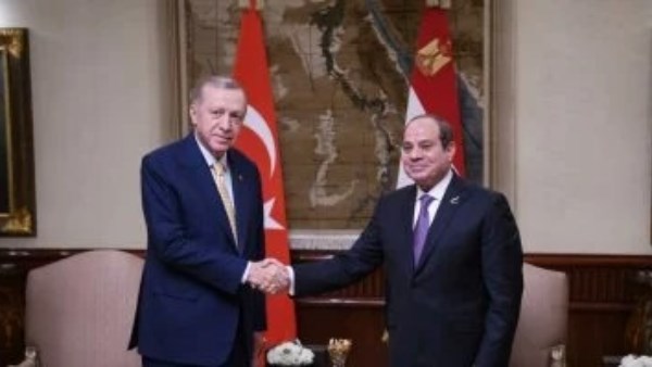 الرئيس السيسى يستقبل نظيره التركى رجب طيب أردوغان