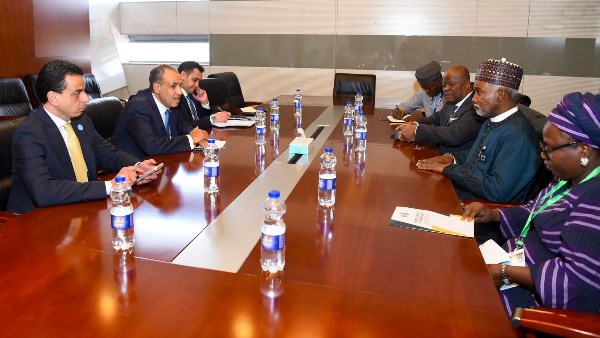 وزير الخارجية يلتقي نظيره النيجيري على هامش قمة الاتحاد الأفريقي