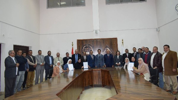 جامعة بنها تتصدر الجامعات المصرية بالحصول على شهادات النظام المتكامل للمدن الجامعية