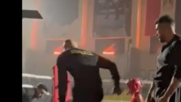 أحمد العوضسي من كواليس تصوير علي كلاي 