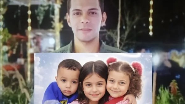 وصول أسرة الأطفال الثلاثة ضحايا جريمة قرية الراهب بالمنوفية