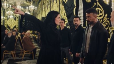 طرد العوضى من عزاء والدة ميادة