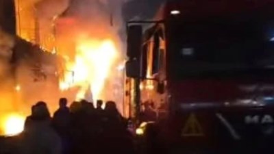 اشتعال حريق بمطعم مشويات بالجيزة والحماية المدنية تخمد النيران  