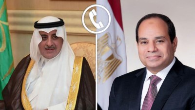 الرئيس السيسي وأمير تبوك