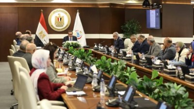 جانب من اجتماع اليوم