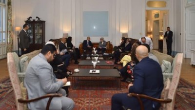 جانب من اجتماع اليوم 