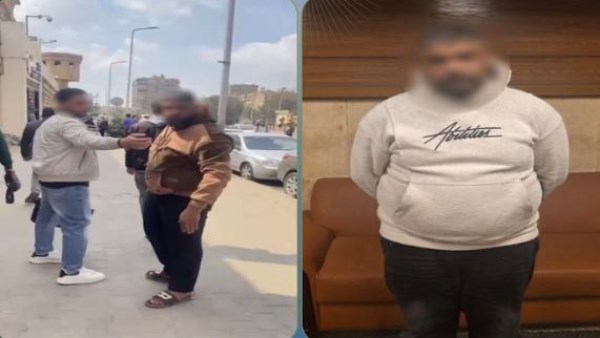 القبض على المتهم بالتعدي على مواطن