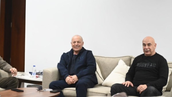 هاني أبو ريدة وحسام حسن