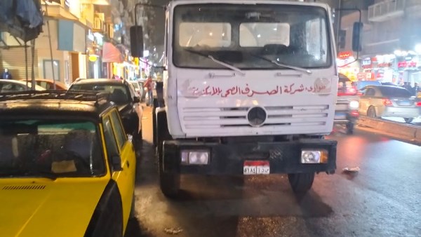 انتشار سيارات الصرف الصحي بالإسكندرية 