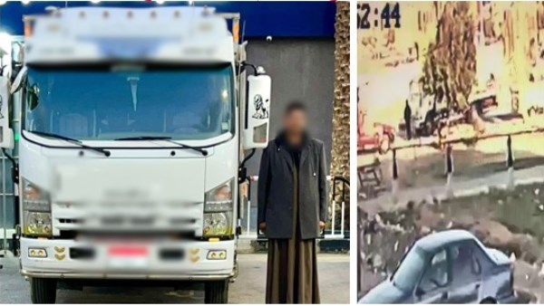  سائق النقل المتهور بالسير عكس الاتجاه في العاشر