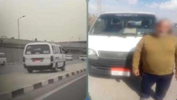 ضبط سائق ميكروباص بالقاهرة