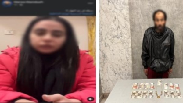 ضبط عاطل سرق حقيبة سيدة 