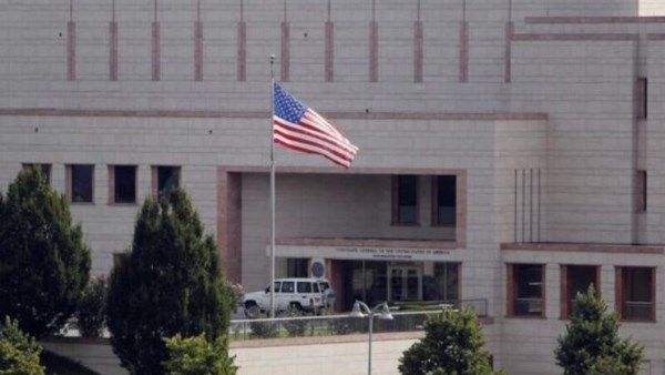 استهداف السفارة الأمريكية ببغداد بهجوم صاروخي بلا خسائر بشرية