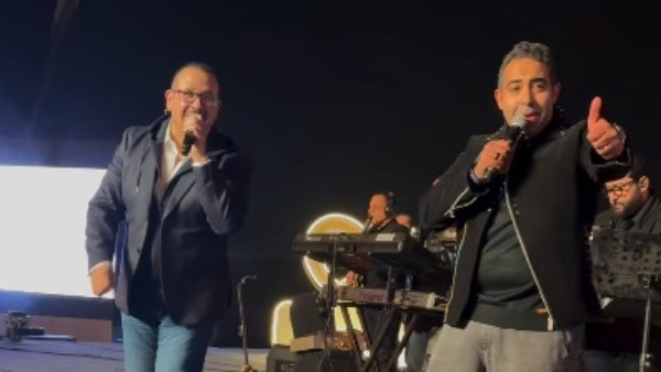 النجم محمد عدوية و النجم هشام عباس