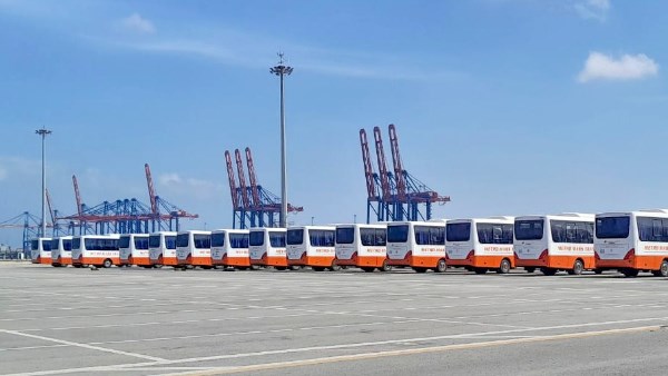 100 حافلة مصنعة محليًا 