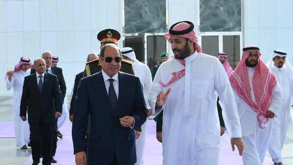 الرئيس السيسي وولى العهد السعودي