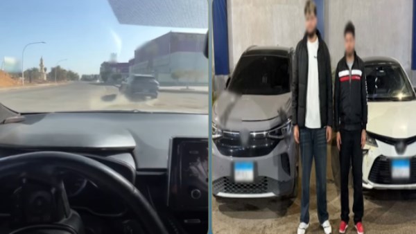 ضبط طالبان لقيامهما بأداء حركات استعراضية بالشرقية