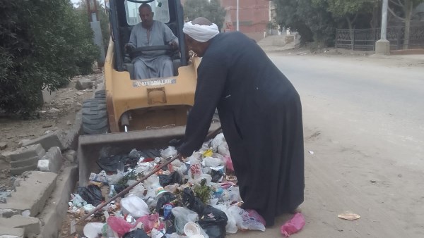 حملات نظافة مكثفة ورفع إشغالات بسنورس وإطسا