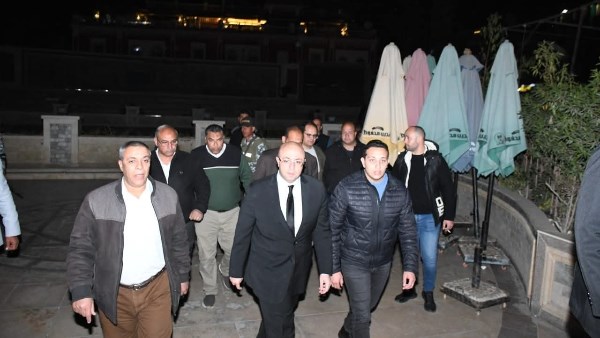 محافظ الفيوم يتابع غلق المحال ويشدد على الالتزام